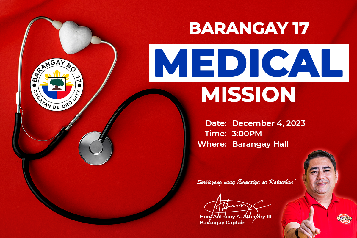 Barangay 17 Medical Mission Barangay 17 Medical Mission